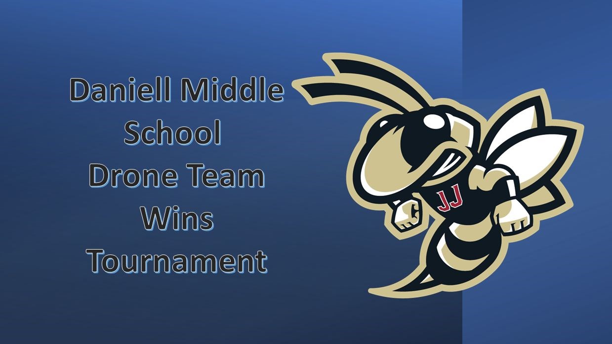 daniell middle school drone team wins tournament hero image